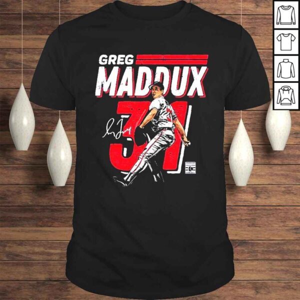 Greg maddux atlanta dash wht shirt