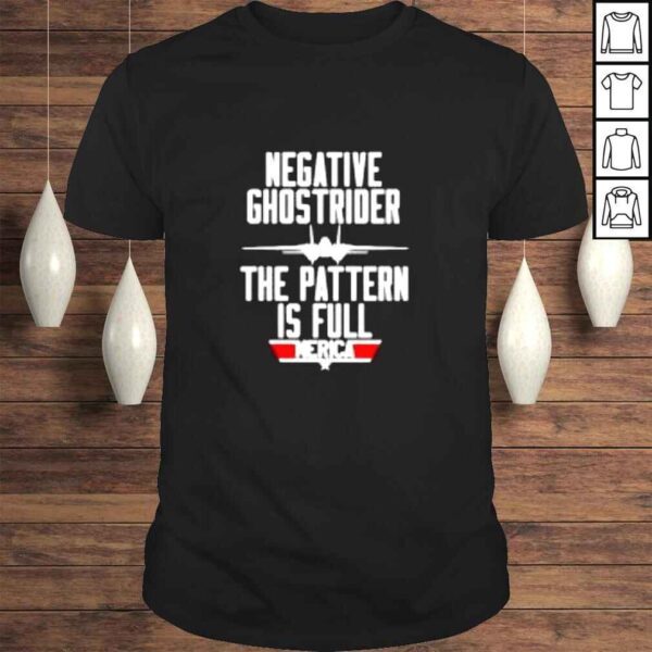 Gun negative ghostrider the pattern is full meica shirt