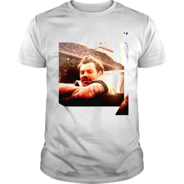 Harry Style Mustacherry photo shirt