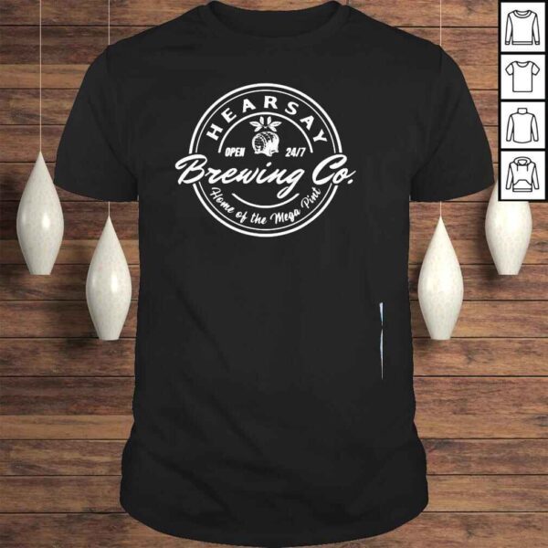 Hearsay brewing company shirt