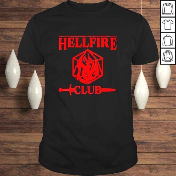 Hellfire Club T Shirt Stranger Things Gift For Fan TShirt Club Stranger Things 4 Shirt