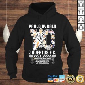 Hoodie 10 Paulo dybala juventus fc 2022 thank you for the memories shirt