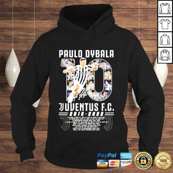 10 Paulo dybala juventus fc 2022 thank you for the memories shirt - Image 4