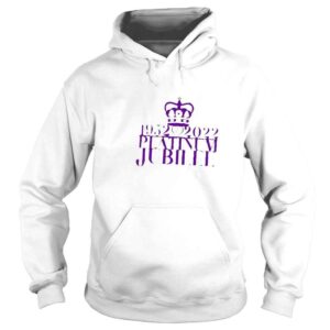 Hoodie 1952 platinum jubilee queen elizabeths platinum jubilee shirt 1