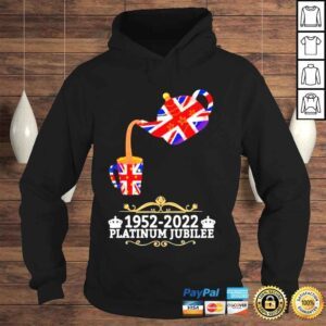 Hoodie 19522022 platinum jubilee queen elizabeths platinum jubilee shirt