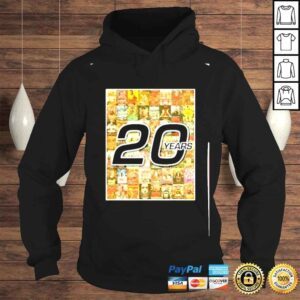 Hoodie 20 years tna and impact wrestling shirt