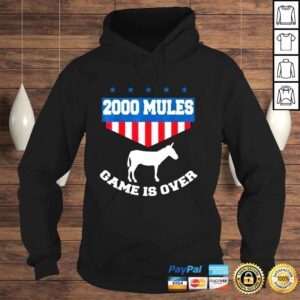 Hoodie 2000 Mules Pro Trump 2024 Shirt