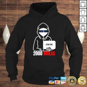 Hoodie 2000 Mules Trumpers Pro Trump Gifts President Anti TShirt