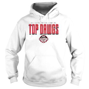 Hoodie 2021 Football National Champions Top Dawgs Georgia Bulldogs Shirt