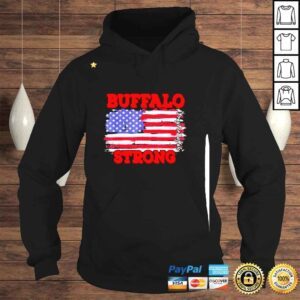 Hoodie 2022 Buffalo Strong Pray For Buffalo American flag shirt