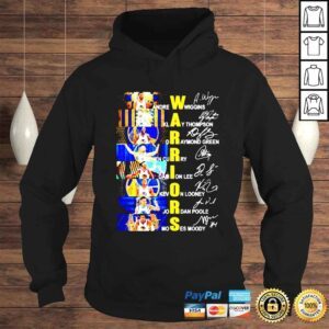 Hoodie 2022 Golden State Warriors Players signatures shirt