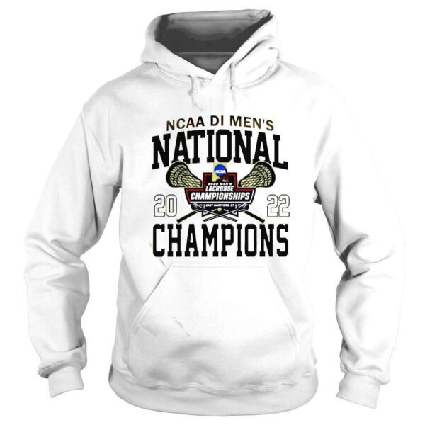 2022 Mens Lacrosse Championships NCAA Division I Mens National Champions shirt - Image 4