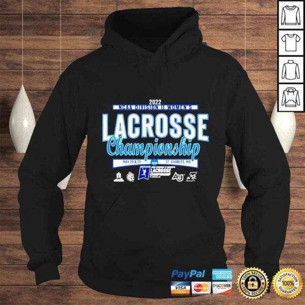 2022 NCAA Division II Womens Lacrosse Final Championship shirt - Image 4