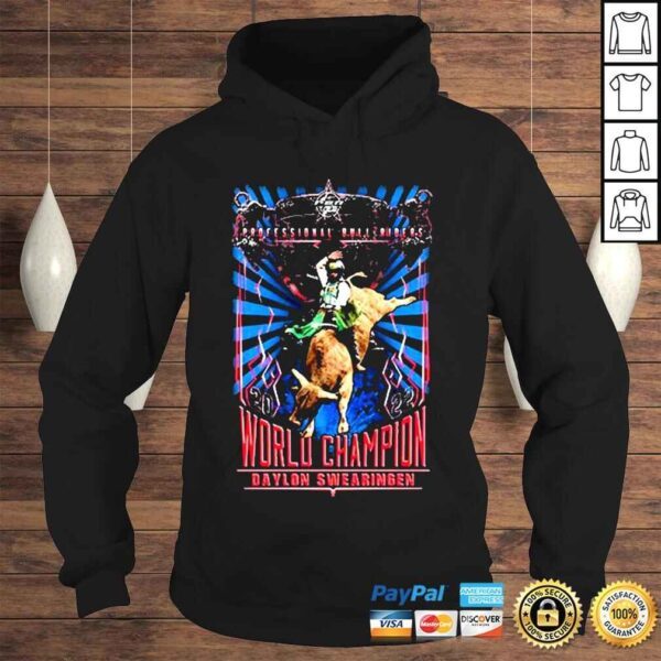 2022 PBR World Champion Daylon Swearingen Shirt - Image 4