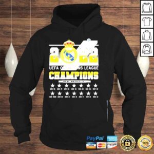 Hoodie 2022 uefa champions league champions real madrid cf shirt