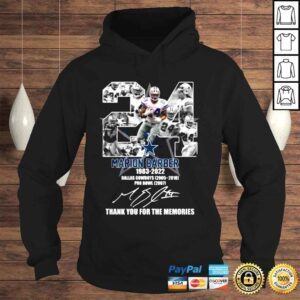 Hoodie 24 Marion Barber III 19832022 Thank You for the memories signatures shirt