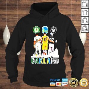 Hoodie 24 Rickey Henderson Oakland Athletics 30 Stephen Curry Golden State Warriors 32 Allen Oakland Raiders signatures shirt