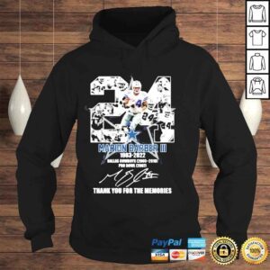 Hoodie 24 marion barber 1983 2022 Dallas Cowboys pro bowl thank you for the memories shirt