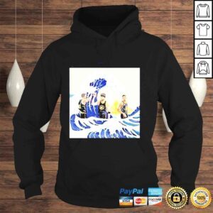 Hoodie 3 points tsunamI warriors western conference champs shirt