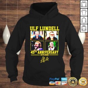 Hoodie 45Th Anniversary ULF Lundell 1975 2020 Signatures shirt