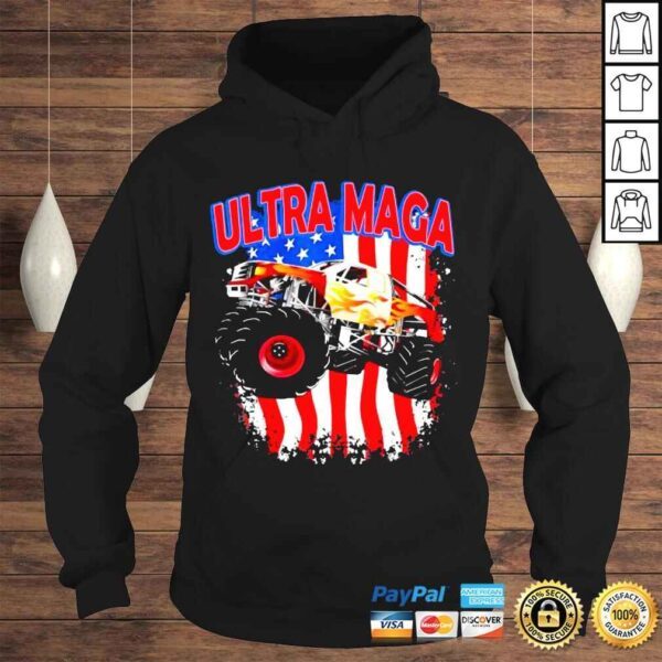 4th of July Monster Truck – Ultra MAGA Shirt - Image 4