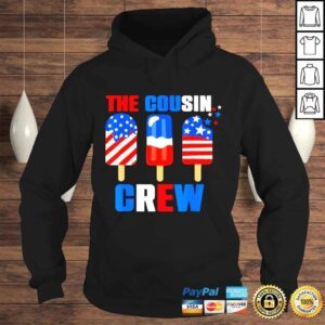 Hoodie 4th of july the cousin crew usa American flag popsicle shirt