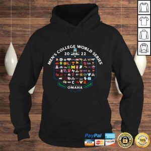 Hoodie 64Team Mens College 2022 World Series the road to Omaha shirt