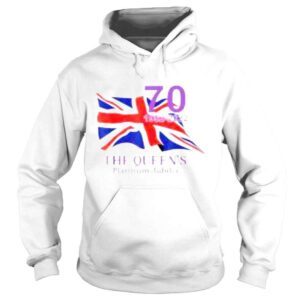 Hoodie 70 years 19522022 Queen Elizabeths Platinum Jubilee Holiday Celebration shirt