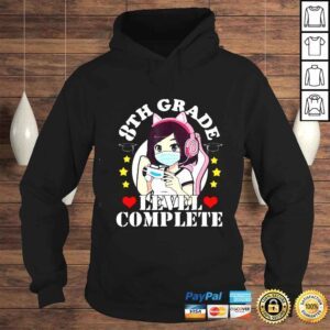 Hoodie 8th Grade Graduation Girl Loves Anime Gaming Face Mask TShirt