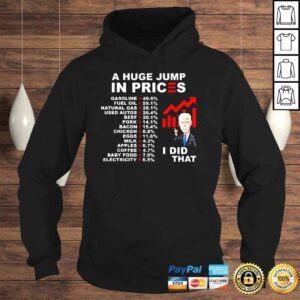 Hoodie A Huge Jump In Prices biden Did That Shirt