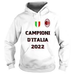 Hoodie AC Milan Campioni DItalia 2022 shirt