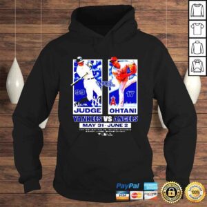 Hoodie Aaron Judge vs Shohei Ohtani Yankees vs Angels shirt