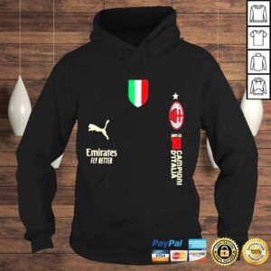 Hoodie Ac milan store 19 campionI milanposts shirt