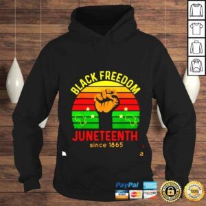 Hoodie African American Happy Juneteenth African art Black History shirt