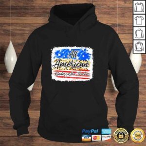 Hoodie All American Kindergarten Teacher USA Patriotic 4th Of July Shirt