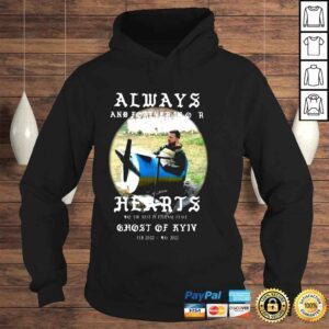 Hoodie Always And Forever In Our Hearts Ghost Of Kyiv Shirt