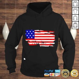 Hoodie America Patriotic Flag Happy 4th Of July USA Independence shirt