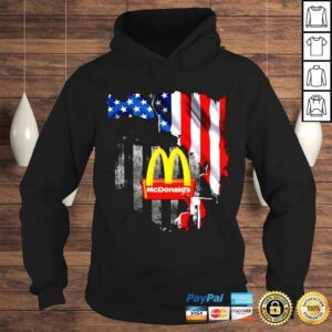 Hoodie American Flag Mcdonalds 2022 shirt