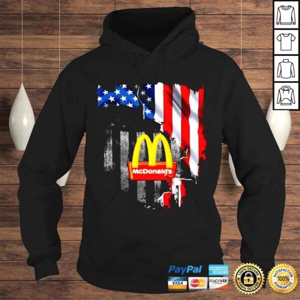 American Flag Mcdonalds 2022 shirt - Image 4