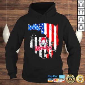 Hoodie American Flag Wendys 2022 shirt