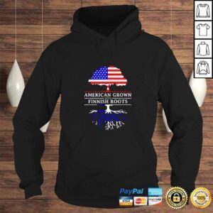 Hoodie American Grown With Finnish Roots TShirt