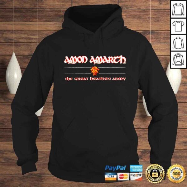 Amon Amarth The Great Heathen Army shirt - Image 4