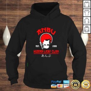 Hoodie Anbu hidden leaf clan 1999 shirt