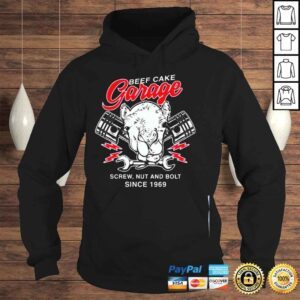 Hoodie Andrew flair merch beefcake garage screw nut and bolt since 1969 shirt