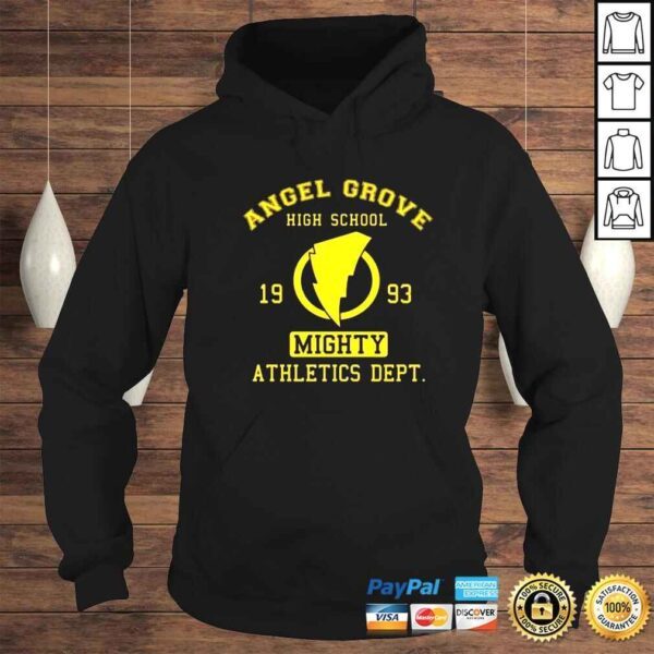 Angel Grove High Mighty Athletics Dept Shirt - Image 4