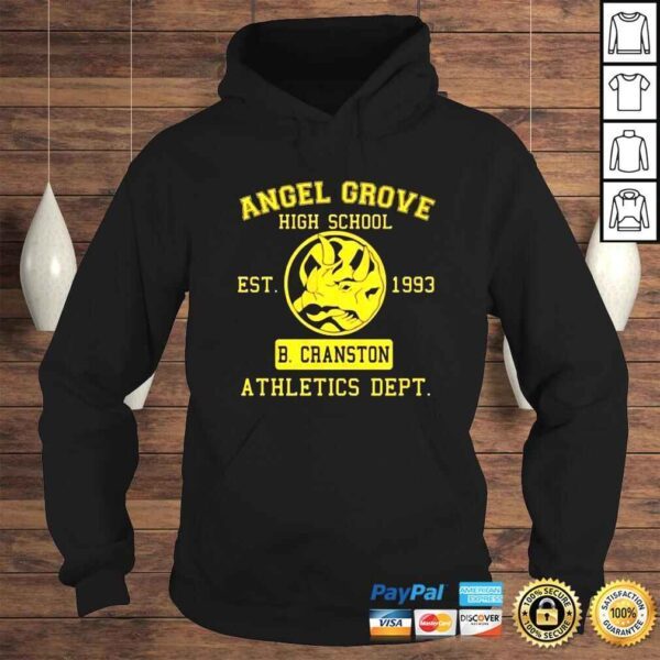 Angle Grove High School Est 1993 BCranston Athletics Dept Shirt - Image 4