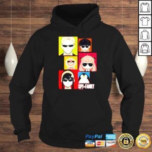 Hoodie Anime Spy X Family Sunglasses Shirt