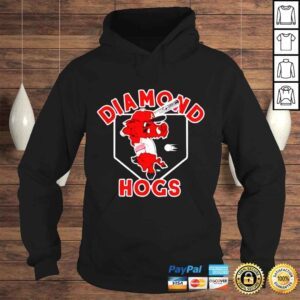 Hoodie ArKansas diamond hogs shirt