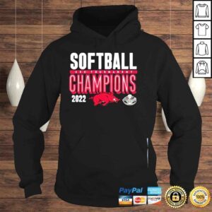 Hoodie ArKansas razorbacks softball champions 2022 shirt