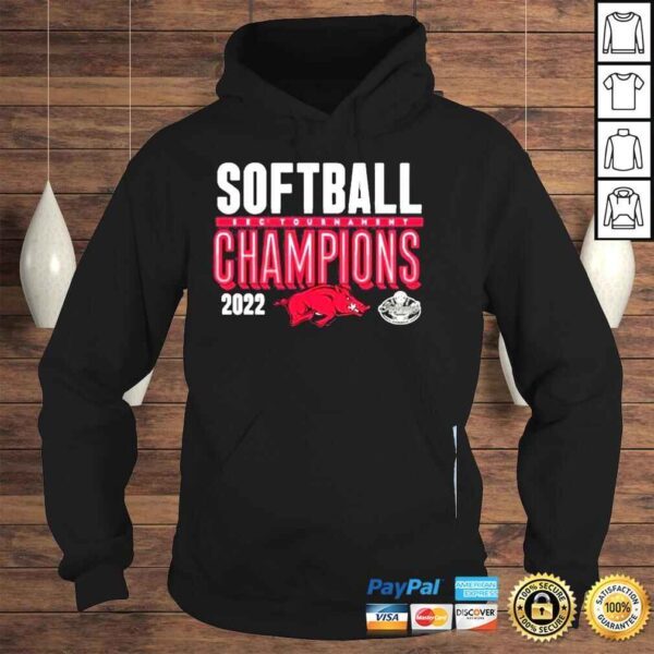 ArKansas razorbacks softball champions 2022 shirt - Image 4